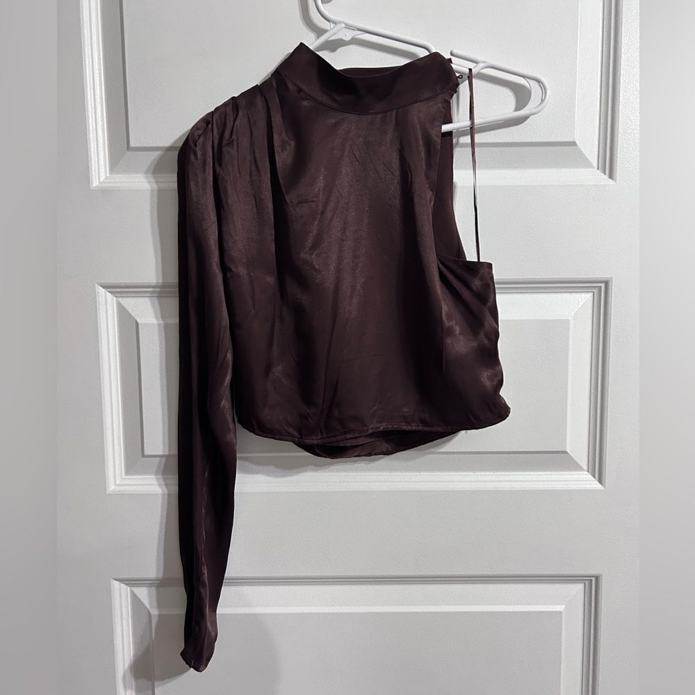 Zara One Shoulder Blouse